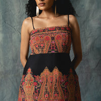 SAAN Print Mini Dress